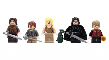 Personagens de Game of Thrones ganharam uma versão em Lego.  - Reprodução / MiniBigs