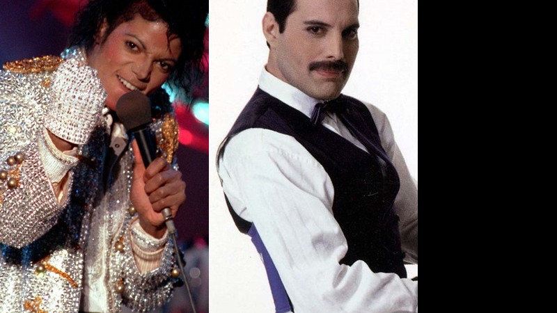 Freddie Mercury e Michael Jackson