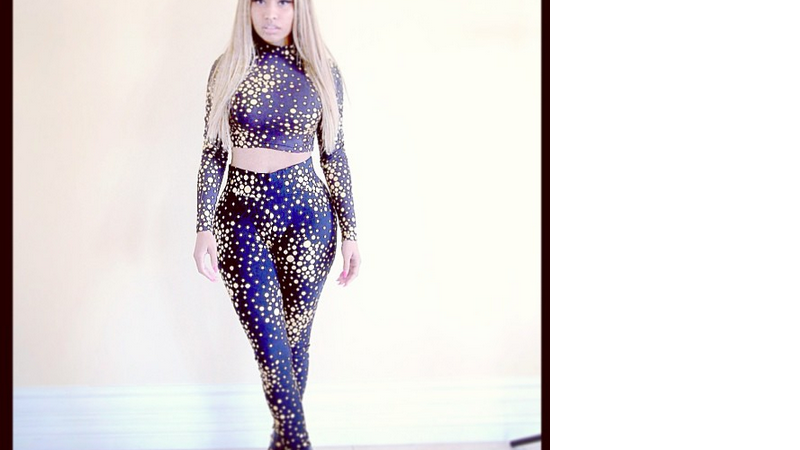Nicki Minaj e uma das peças de sua coleção