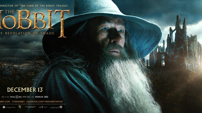 O mago Gandalf (Ian McKellen) enfrentará grandes desafios que levarão à história aos acontecimentos da trilogia de O Senhor dos Anéis.