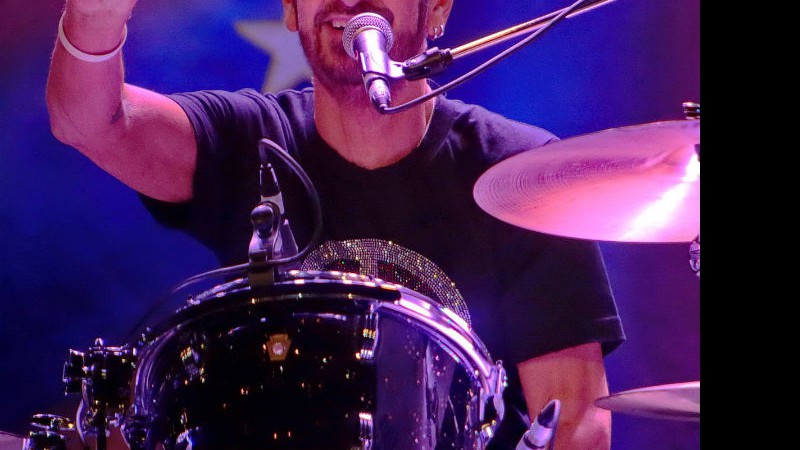 Ringo Starr fez show acompanhado da All-Starr Band, no Credicard Hall, em São Paulo. - MRossi / T4F / Divulgação