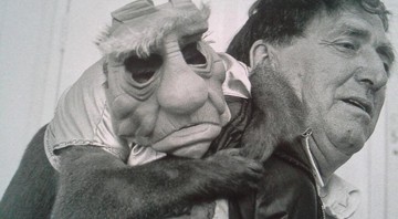 Macaco que havia sido escolhido para interpretar o personagem mestre Yoda.  - Reprodução / Twitter
