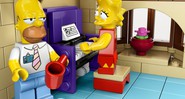 Os Simpsons - Lego - Homer e Lisa