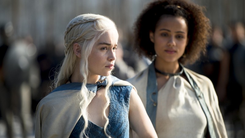 Daenerys Targaryen e Missandei
