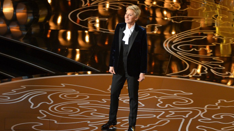 Ellen DeGeneres, a apresentadora do Oscar 2014