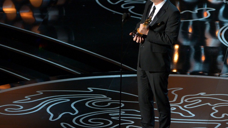 Alfonso Cuarón fez um discurso animado ao ser premiado como o Melhor Diretor por Gravidade