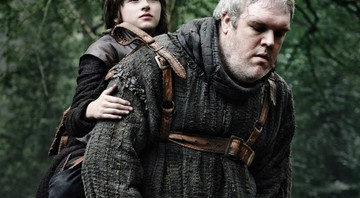 Game of Thrones - Hodor e Bran Stark - divulgação