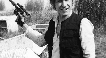 Harrison Ford já com as roupas de Han Solo.  - Reprodução / Instagram