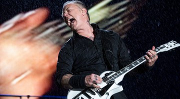 Metallica em SP, durante o show da turnê By Request - Marcos Hermes/Agência Lens