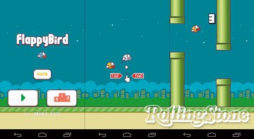 <b>IRRITANTE</b> Imagem de Flappy Bird, o jogo para celular mais comentado e copiado da atualidade - Reprodução
