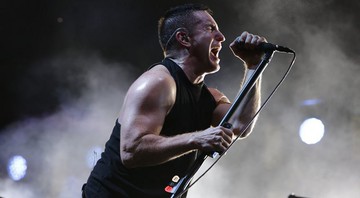 None - Trent Reznor à frente do Nine Inch Nails no Lollapalooza 2014 (Foto: MRossi)