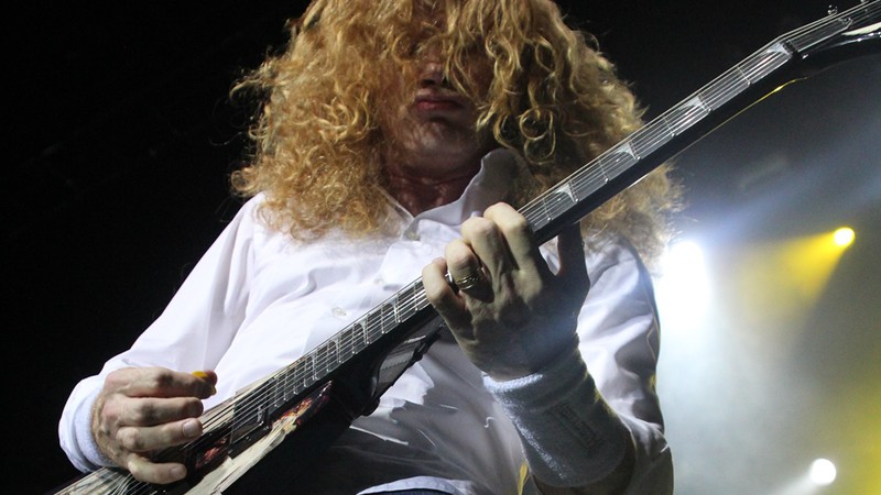 Megadeth no Espaço das Américas, no último domingo, 4