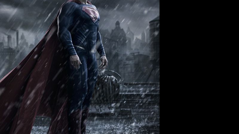 Henry Cavill como Superman em Batman v. Superman: Dawn of Justice 