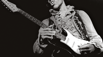 <b>Lendário</b><br>
Em 18 de junho de 1967, Jimi Hendrix fez história no Monterey Pop Festival. - Getty images