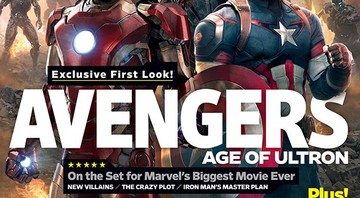 Capa da Entertainment Weekly mostra primeira imagem oficial de Os Vingadores 2: A Era de Ultron  - Reprodução/Entertainment Weekly