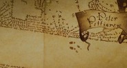 Galeria - Objetos de Harry Potter - Mapa do Maroto