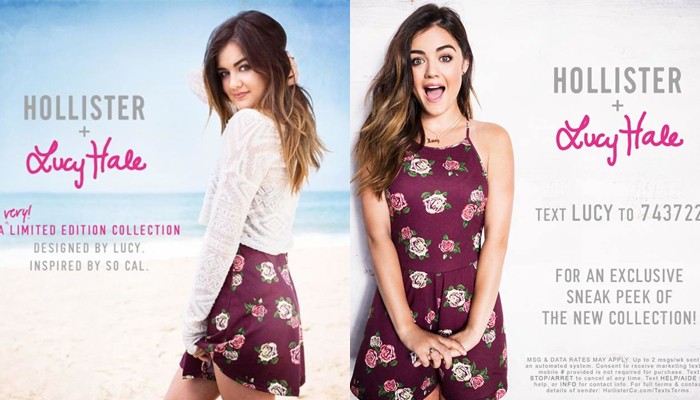 Lucy Hale - Hollister