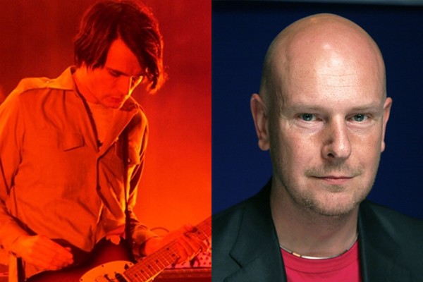 Jonny Greenwood e Philip Selway (Radiohead) - Montagem/AP