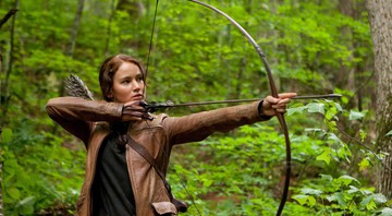 A personagem Katniss Everdeen em cena de Jogos Vorazes  - Divulgação