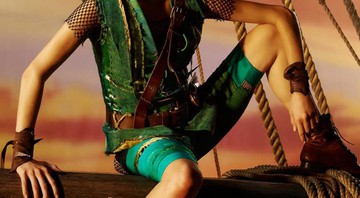 Allison Williams caracterizada como Peter Pan - Divulgação/NBC