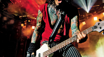 <b>Depois do fim</b><br>
O baixista Nikki Sixx planeja se dedicar à banda solo quando o Crüe acabar. - Paul Brown/Keystone Brasil