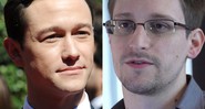 Joseph Gordon-Lewitt e Edward Snowden