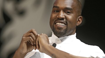 None - O rapper Kanye West (Foto: Lionel Cironneau/AP)