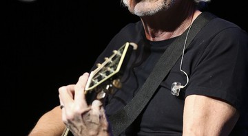 Roger Waters durante show no Madison Square Garden, em Nova York, em novembro de 2013.  - John Minchillo/AP