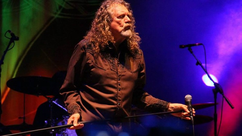 O músico Robert Plant