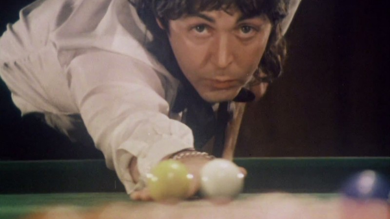 Paul McCartney joga sinuca em propaganda de TV do disco  Venus and Mars