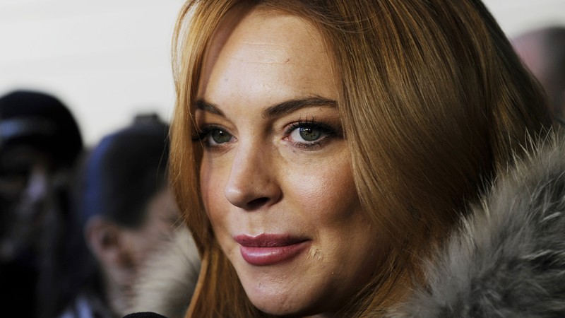 A atriz Lindsay Lohan