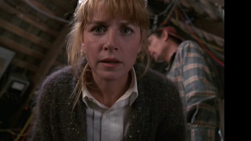 A atriz Marcia Strassman no filme Querida, Encolhi as Crianças (1989)
