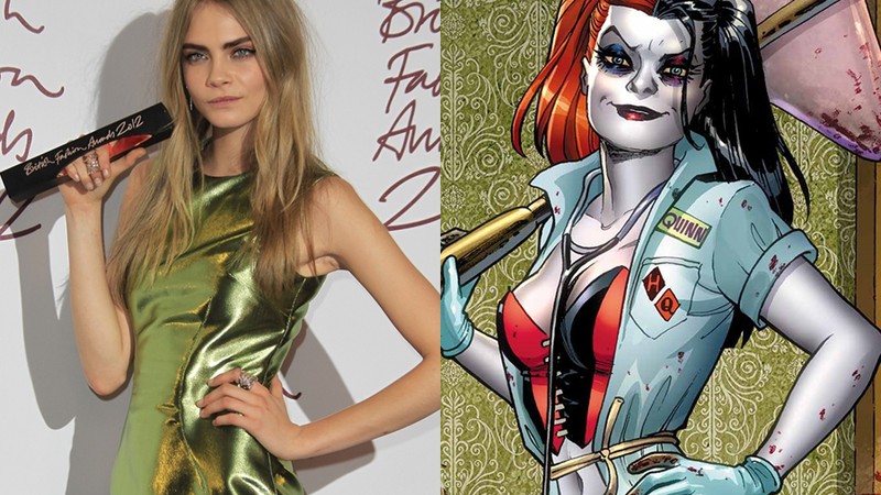 Cara Delevingne pode interpretar Harley Quinn no filme do Esquadrão Suicida. No Brasil, a personagem é conhecida como Arlequina.
