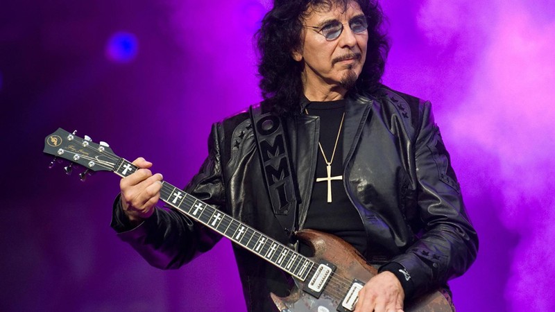 O guitarrista do Black Sabbath, Tony Iommi