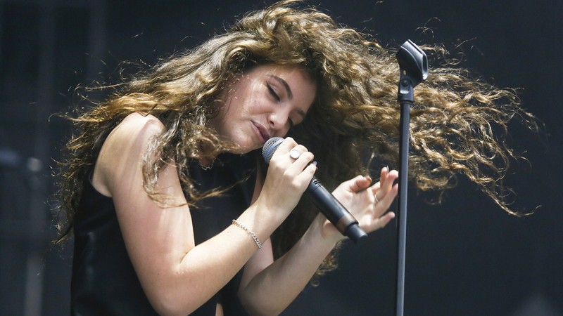 A cantora neozelandesa Lorde