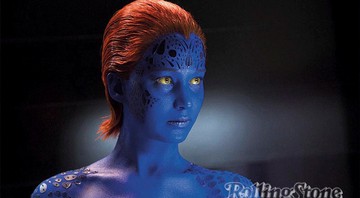 Jennifer como a personagem Mística da franquia <i>X-Men</i> - Divulgação