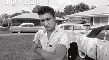 Rei da velocidade
Elvis Presley em meio aos possantes - Library of Congress/Divulgação