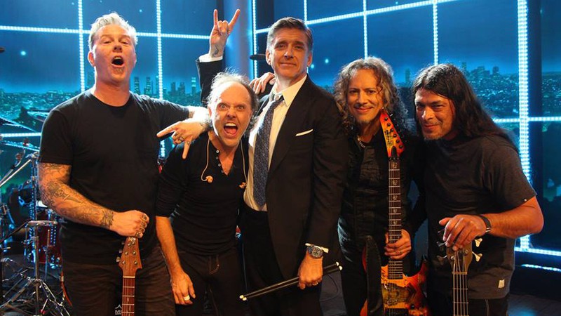 Galeria - Metallica na TV (com Craig Ferguson)