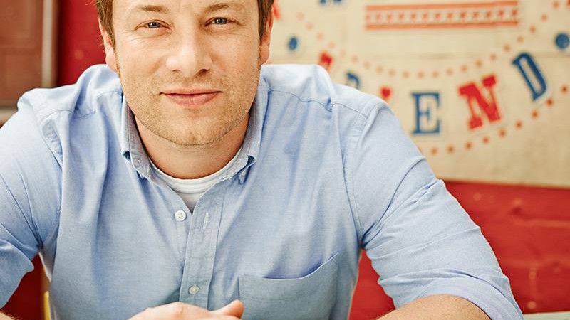 O chef britânico Jamie Oliver