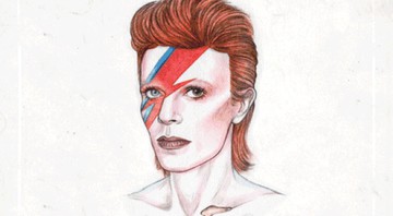 David Bowie em ilustração feita pela artista Helen Green - Reprodução/Tumblr