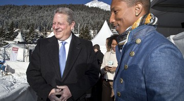Pharrell Williams e Al Gore - AP