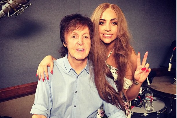 Paul McCartney e Lady Gaga