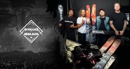 Banda de heavy metal lançou linha customizada de produtos para neve - Divulgação