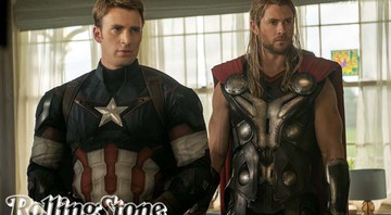 JUNTOS DE NOVO

Chris Evans (à esq.) e Chris Hemsworth na pele de Capitão América e Thor em Era de Ultron. - 