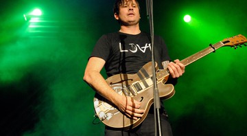 Ex-vocalista e guitarrista do Blink 182 durante show em 2009 - Steve Ruark/AP