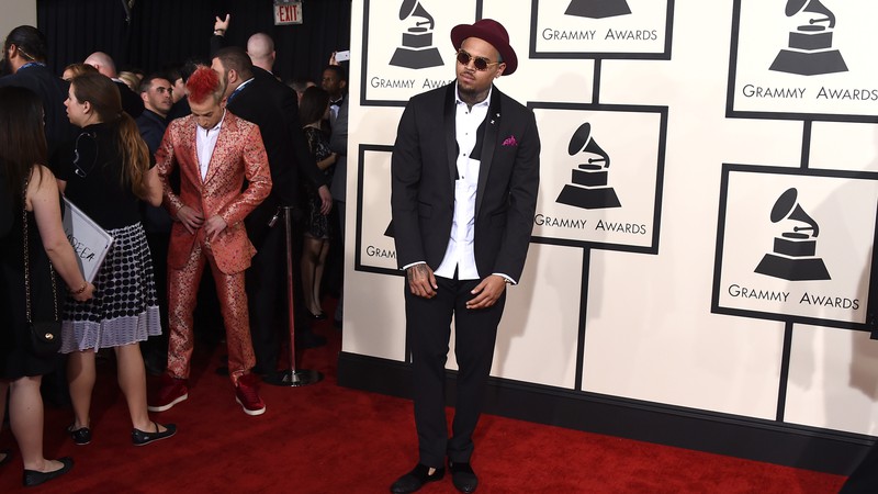 Rapper durante o Grammy Awards de 2015