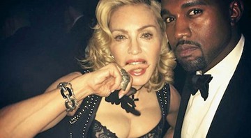 Madonna e Kanye West  - Reprodução/Instagram 