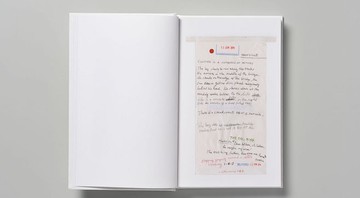 Página de <i>The Sick Bag Song</i>, livro de Nick Cave - Divulgação