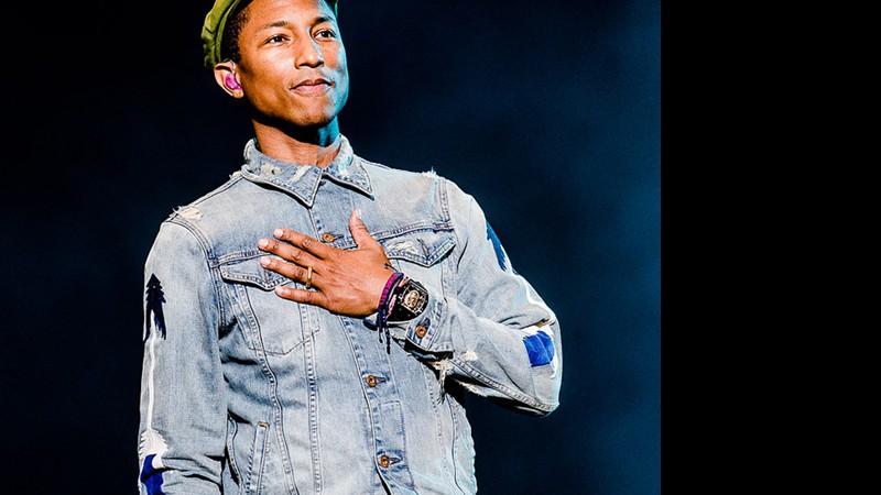Pharrell Williams no Lollapalooza 2015