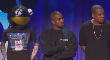 Kanye West, Jay-Z, Deadmau5 - Reprodução/Vídeo